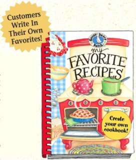   Recipes A Create Your Own Cookbook by Gooseberry Patch  Hardcover