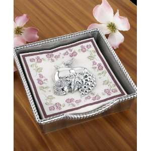  Lenox Everyday Soiree Napkin Box Set with Weight   Orchard 