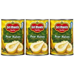 Del Monte Bartlett Pear Halves in Heavy Grocery & Gourmet Food