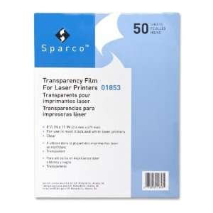    Sparco Laser Transparency Film 50 sheets #01853 Electronics