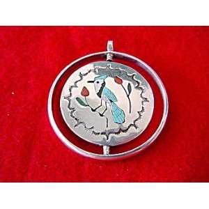  Zuni Spinner Pendant Jewelry