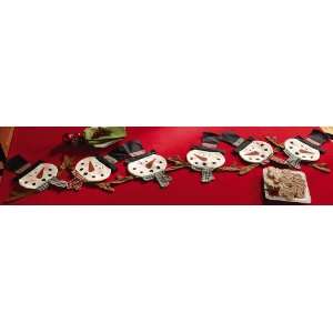   Snowman Christmas Table Runner By Collections Etc