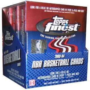  2003/04 Topps Finest Basketball HOBBY Box   18P5C 