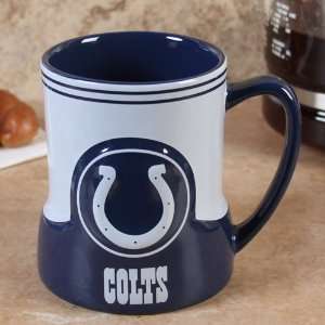  Indianapolis Colts 20 Ounce Game Time Sculpted Logo Relief 