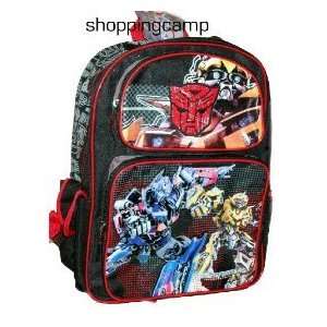 Transformers Movie Revenge of Fallen Large Childrens Backpack