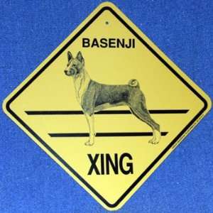  Basenji   Xing Sign 