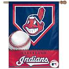 Cleveland Indians 27x 37 Polyester Banner Flag MLB