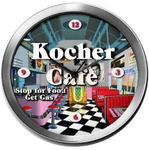  KOCHER 14 Inch Cafe Metal Clock Quartz Movement Kitchen 