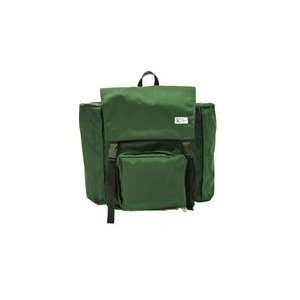  Kondos Outdoors   Canoe Day Pack   Green   W 11 H 14 D 