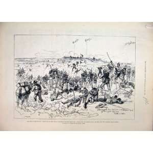  War Soudan 1884 El Teb Krupp Guns Highlanders Battle