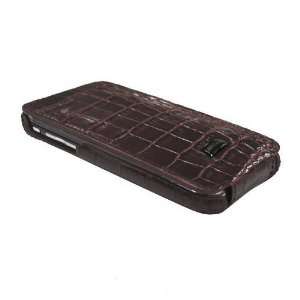  JAVOedge Rosewood Croc Flip Case For the Apple iPhone 3GS 
