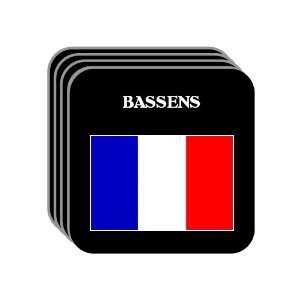  France   BASSENS Set of 4 Mini Mousepad Coasters 