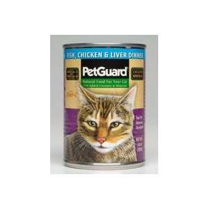  Petguard Fish Chicken and Liver Dinner Canned Cat Food 