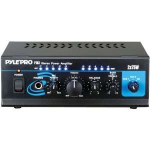  Pyle Home Pyle Home Pta3 Mini Stereo Power Amplifier (75W 