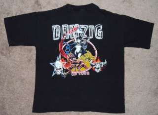 Danzig In Concert Tour t shirt, size LARGE. Shirt is in great pre 
