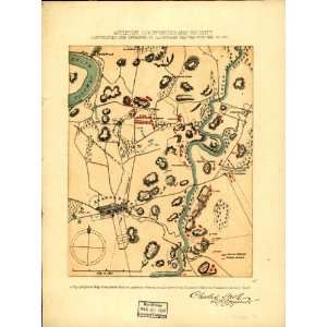  Civil War Map Antietam Sharpsburg and vicinity 