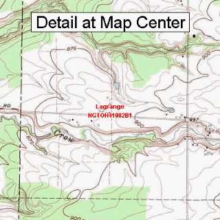   Quadrangle Map   Lagrange, Ohio (Folded/Waterproof)