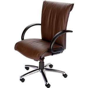  Mac Motion Zen Office Chair (Cacao/Polished Aluminum 