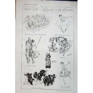  1906 Ballet Lamour Alhambra Theatre King Darius Bordin 