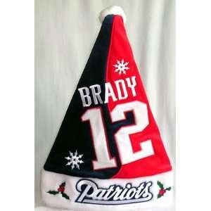  Tom Brady Patriots Santa Hat *SALE*