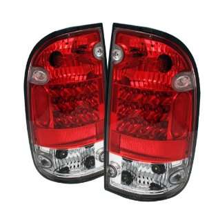  Spyder Auto Toyota Tacoma Red Clear LED Tail Light 