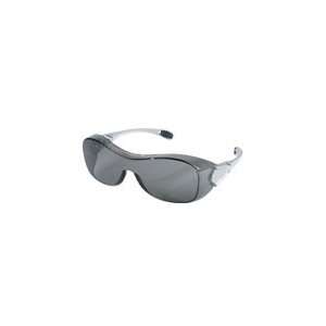  Over The Glass Safety Glasses Silver Gray   Box