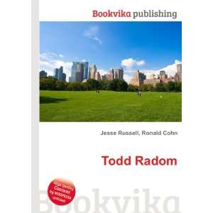  Todd Radom Ronald Cohn Jesse Russell Books