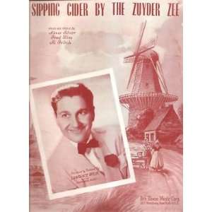  Sheet Music Sipping Cider By The Zuyder Zee Lawrence Welk 
