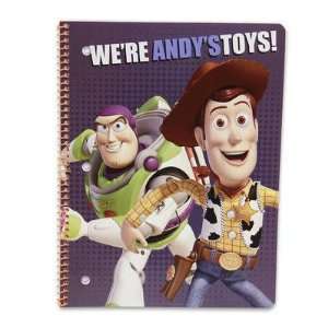  WERE ANYS TOYS 50 Sheet Toy Story Spiral Notebook 