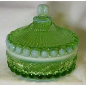   Covered Candy Dish Eyewinker Pattern Made in Ohio
