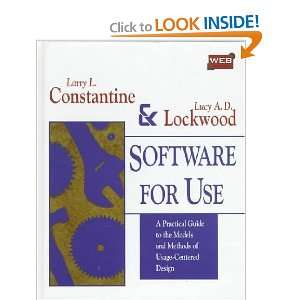    Software for Use Larry L./ Lockwood, Lucy A. D. Constantine Books