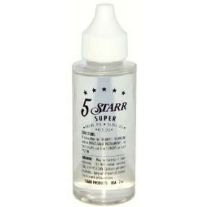  5 Starr Super Valve Oil, Clear Musical Instruments