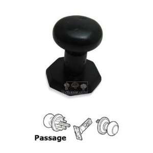     passage round knob with octagon plate in dark
