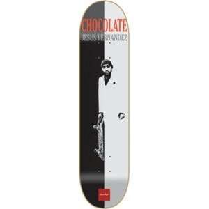  Chocolate Jesus Fernandez Scarface Skateboard Deck   8.12 