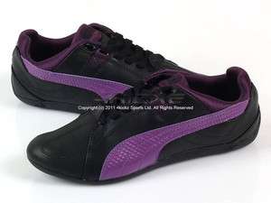 Puma Track Cat Basic Wns DC2 Black/Shadow Purple Casual 2011 Leather 