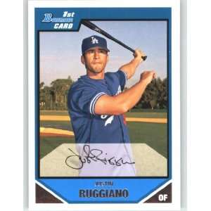  2007 Bowman Chrome Prospects #BC100 Justin Ruggiano 