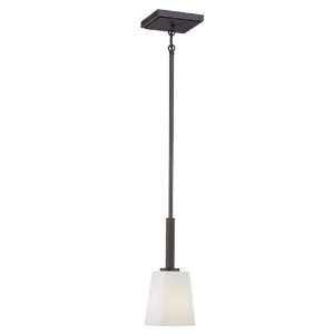 City Square Collection 1 Light 10ö Lathan Bronze Mini Pendant with 