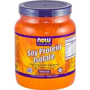  Now Soy Protein Isolate Non GMO, Unflavored, 1.2 Pound 