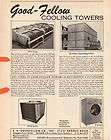 Halstead Cooling Tower with Fireproof Asbestos Fill AD  