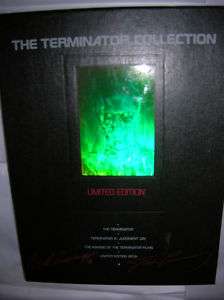 THE TERMINATOR COLLECTION (LIMITED EDITION) LIKE NEW  
