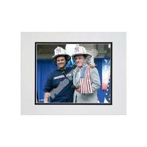 Joe Torre and Mayor Rudy Giuliani, New York Yankees Double 