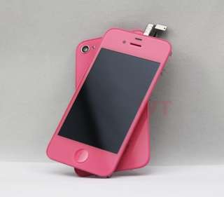 For IPhone 4G LCD Display+Touch Screen+Frame+Back Cover Replacement 