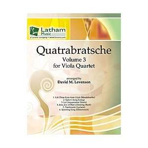  Quatrabratsche Volume 3 for Viola Quartet Musical 