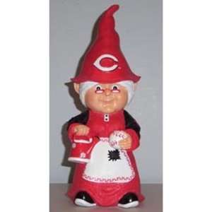  Cincinnati Reds MLB Female Garden Gnome