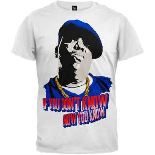Notorious B.I.G.   Now You Know T Shirt  