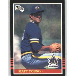  1985 Donruss #267 Matt Young   Seattle Mariners (Baseball 