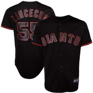  MLB Majestic Tim Lincecum San Francisco Giants Fashion 
