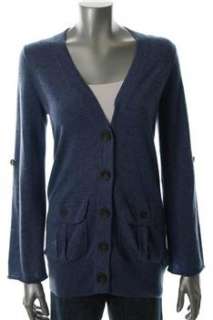 Autumn Cashmere NEW Cardigan Blue Sale Misses Sweater S  