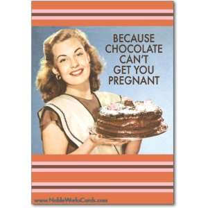  Funny Happy Birthday Card Chocolate Cant Humor Greeting 
