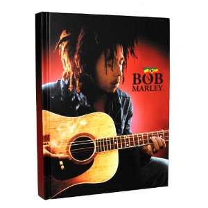  Bob Marley Photo Guitar Reggae Music Hard Cover Diary 